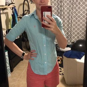 Ralph Lauren blue label gingham short sleeve